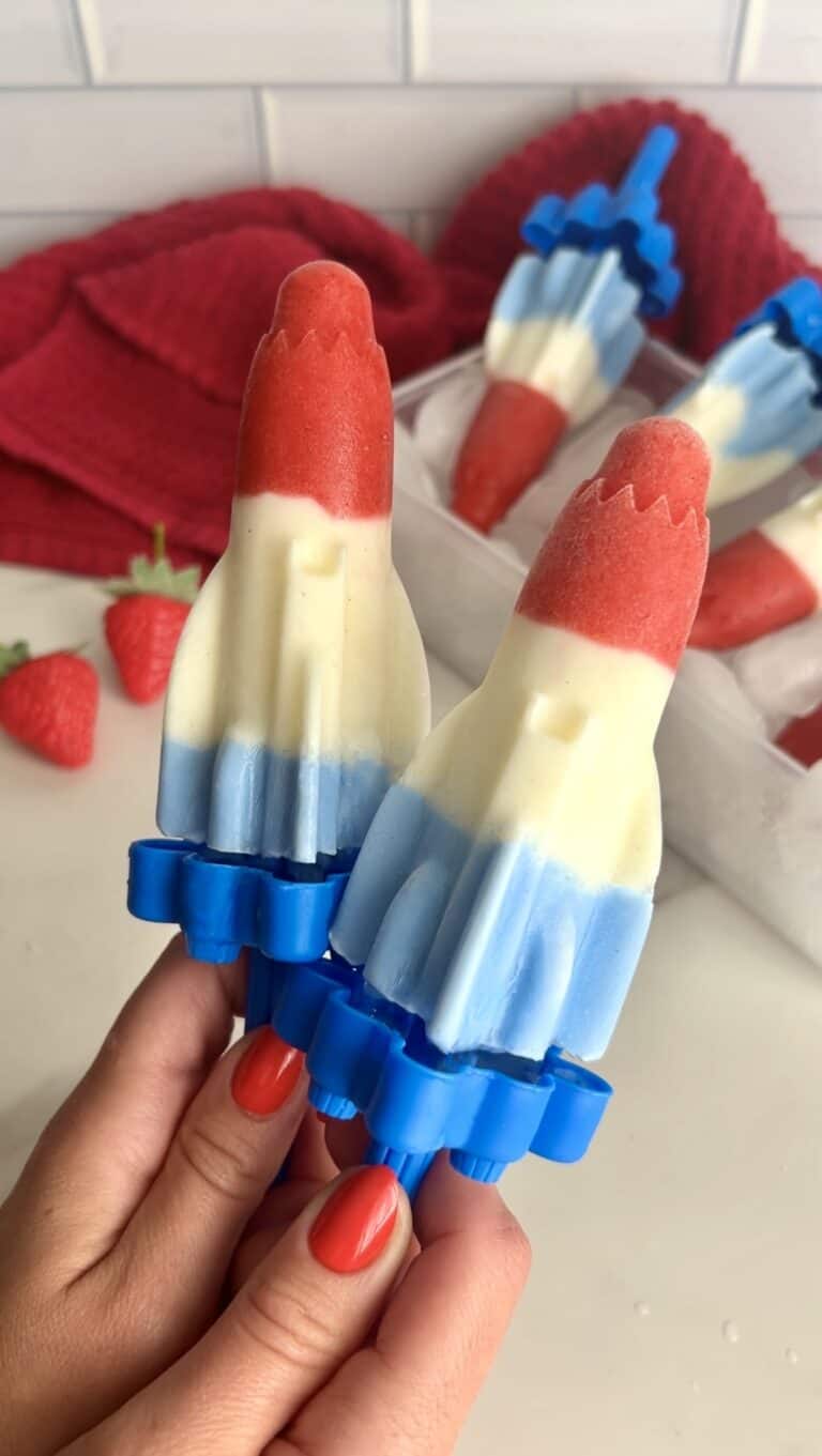 Homemade Healthy Bomb Pops