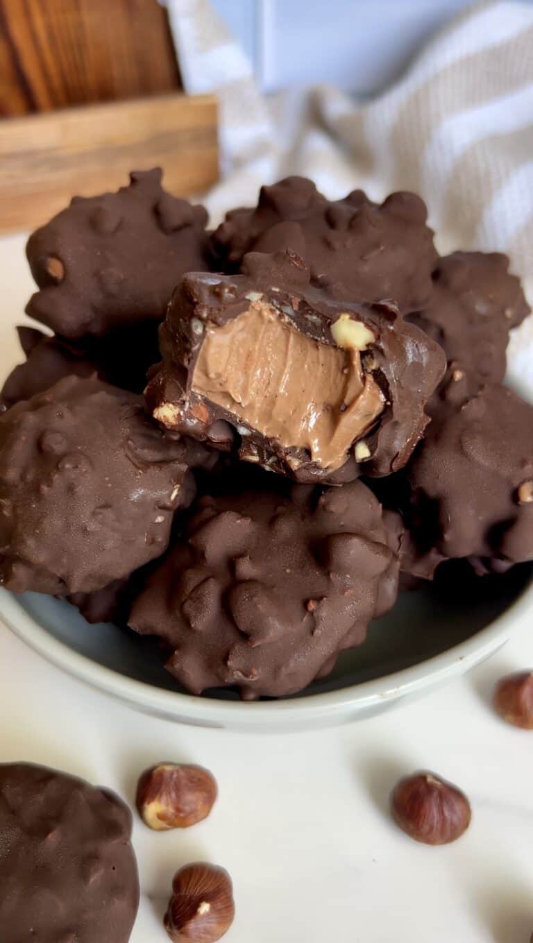 Ferrero Rocher Ice Cream Bites