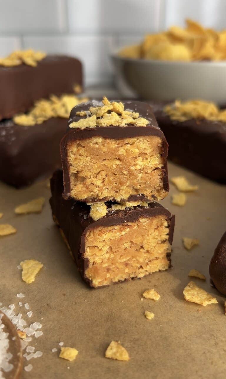 Healthy Butterfinger Bars
