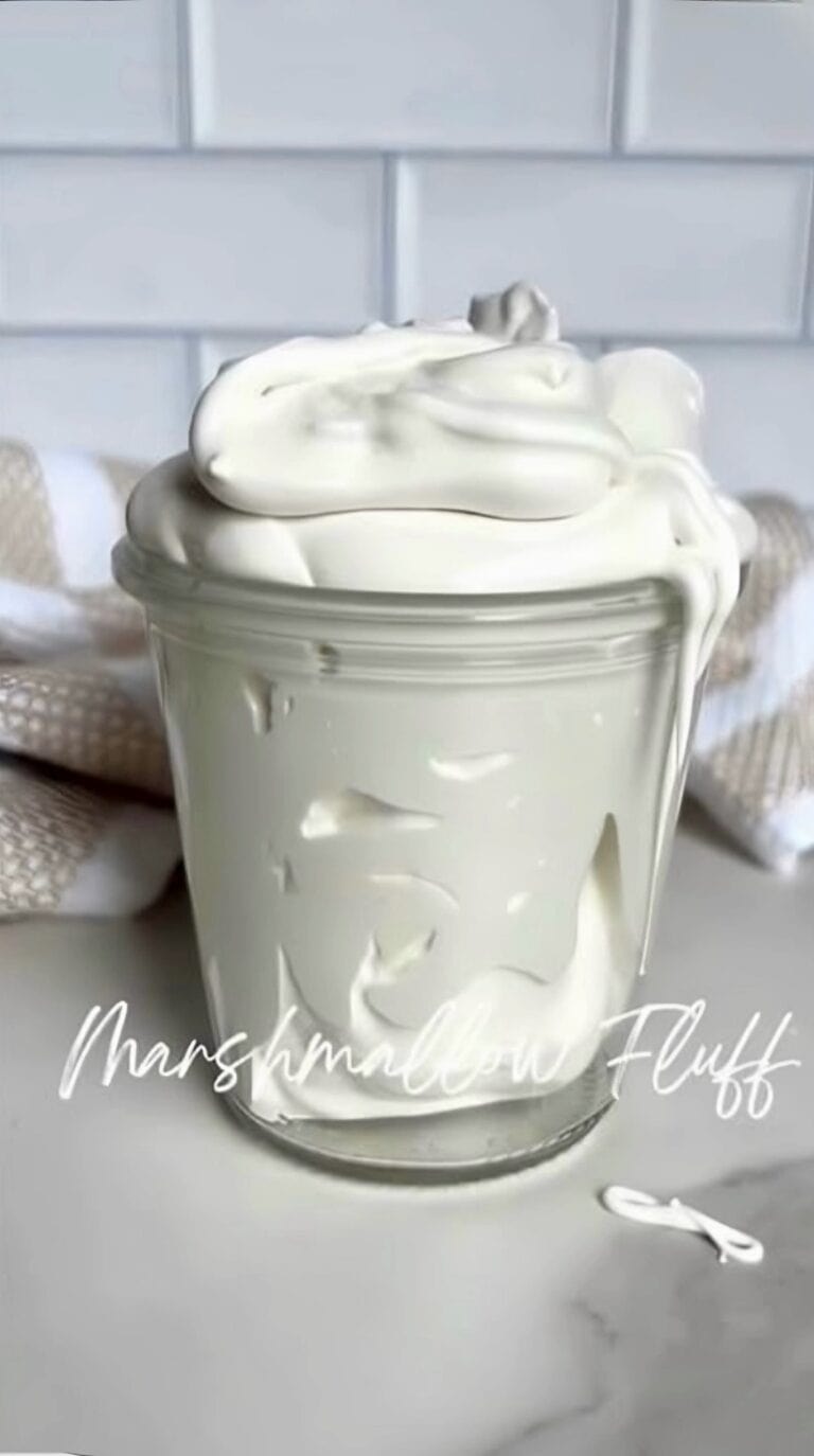 Homemade Marshmallow Fluff