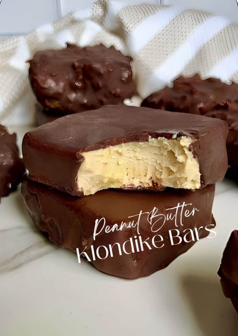 Peanut Butter Klondike Bars