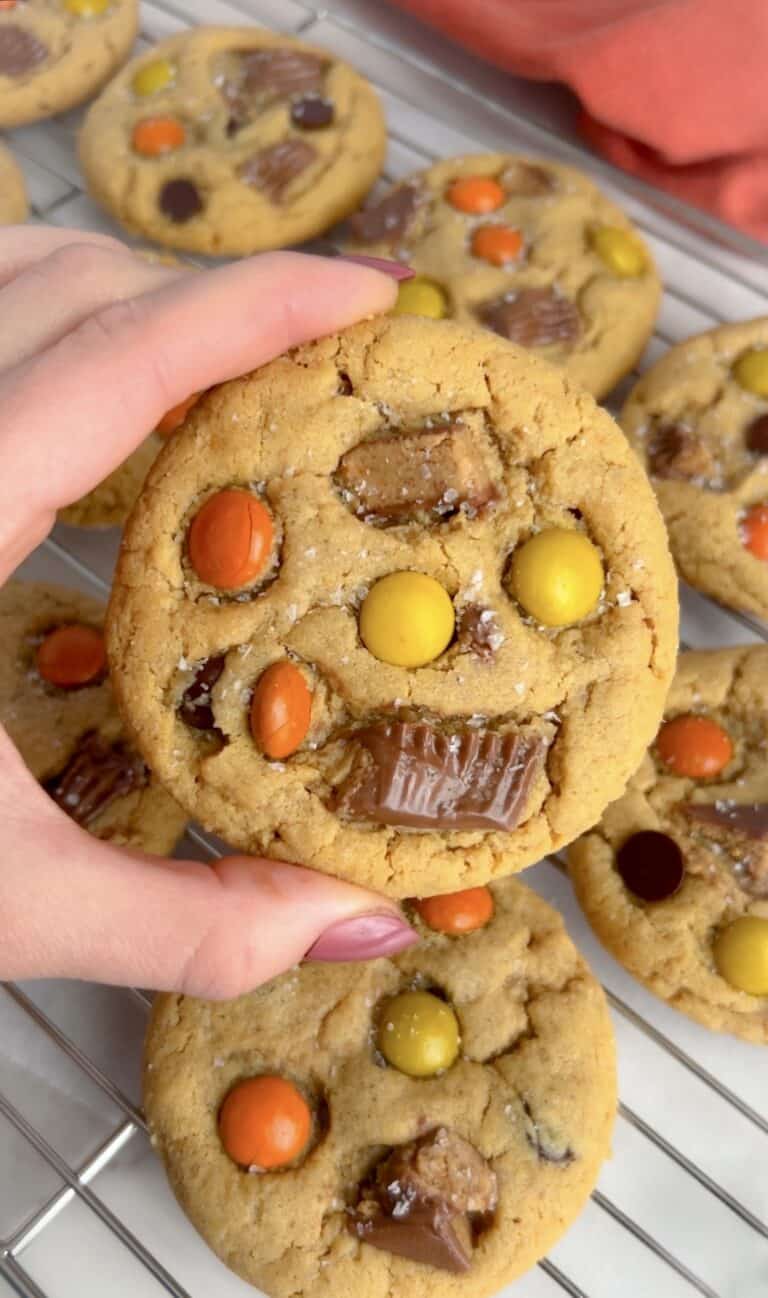 Peanut Butter Cup Cookies (gluten free)