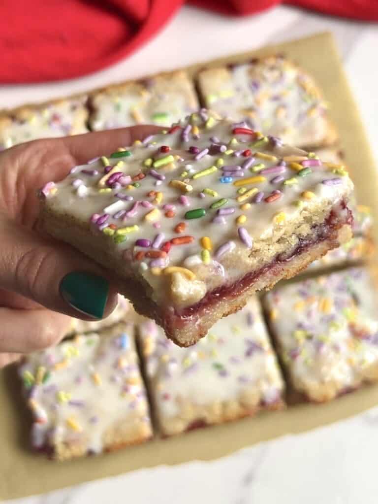 Pop Tart Cookie Bars