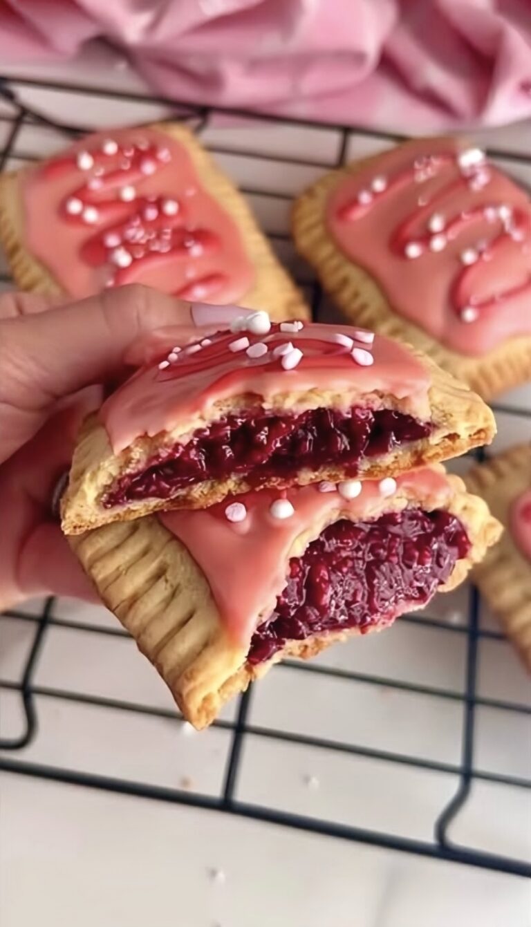 Raspberry Protein Pop Tarts