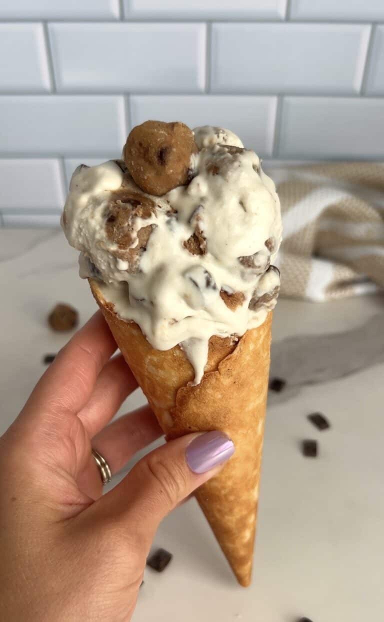 Vegan Chocolate Chip Cookie Dough Ice Cream