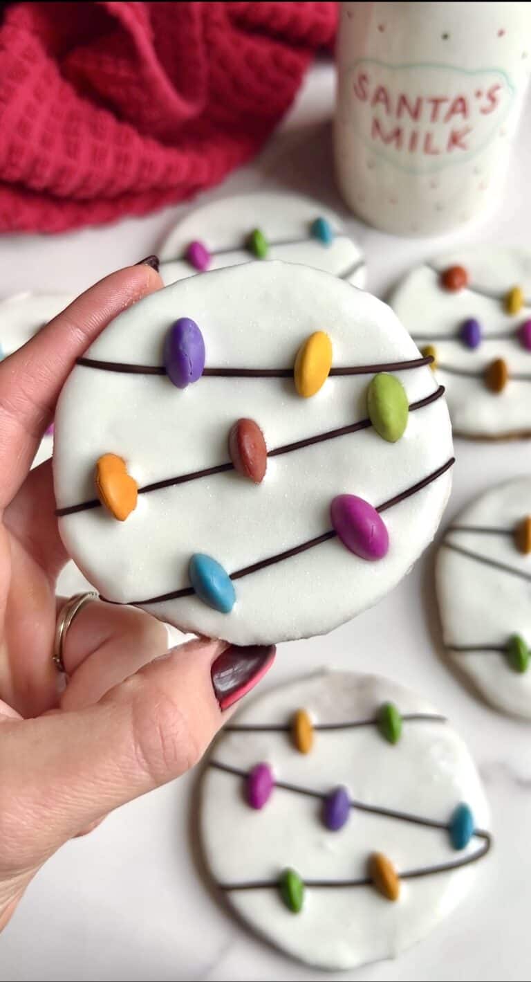 Christmas Light Sugar Cookies
