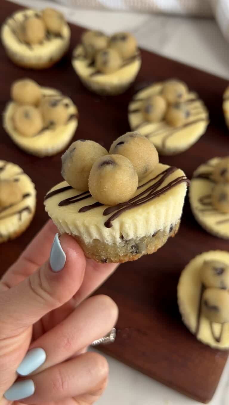 Cookie Dough Cheesecake Cups