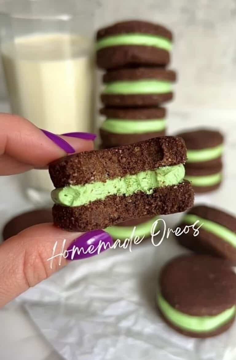 Homemade Oreos (Gluten and dairy free)