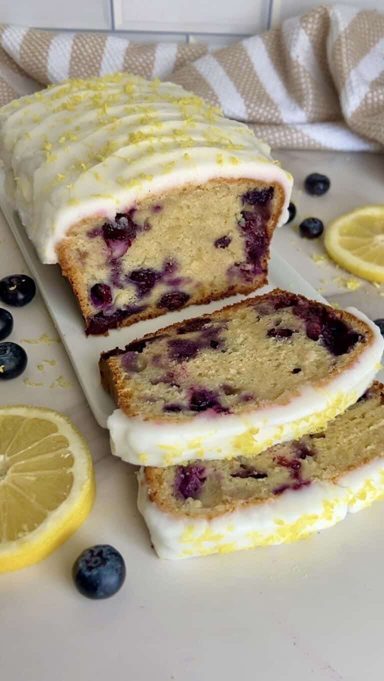 Gluten Free Blueberry Lemon Loaf