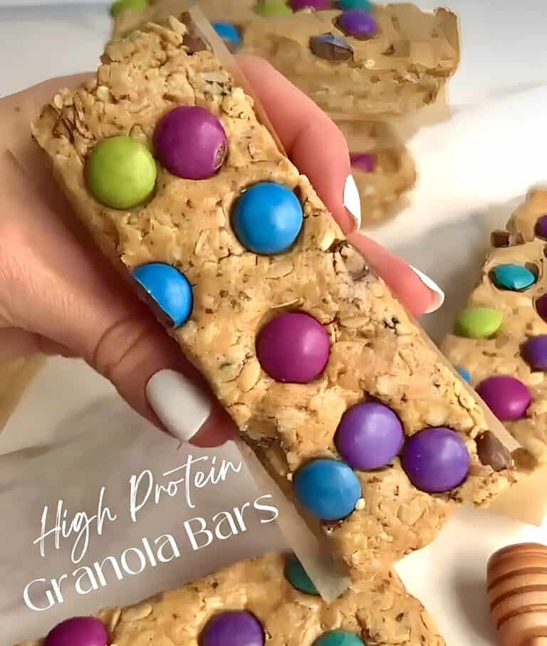 High Protein Chewy Granola Bars