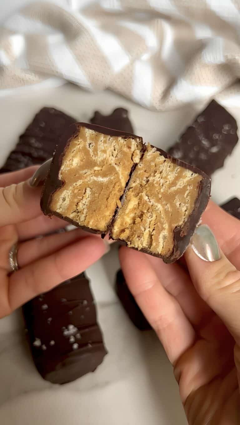 Healthy Butterfinger Bars