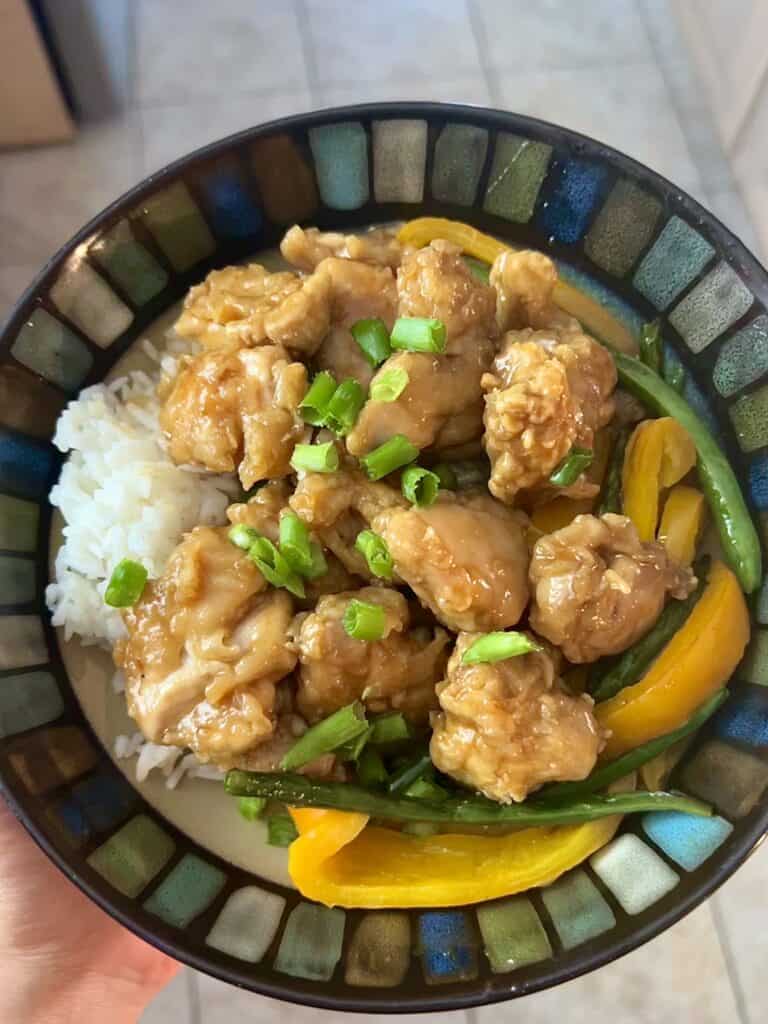 Healthy Orange Chicken