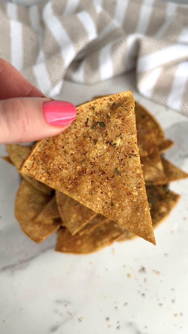 Homemade Cool Ranch Doritos