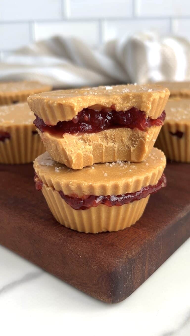 Pb&J Protein Fudge Cups