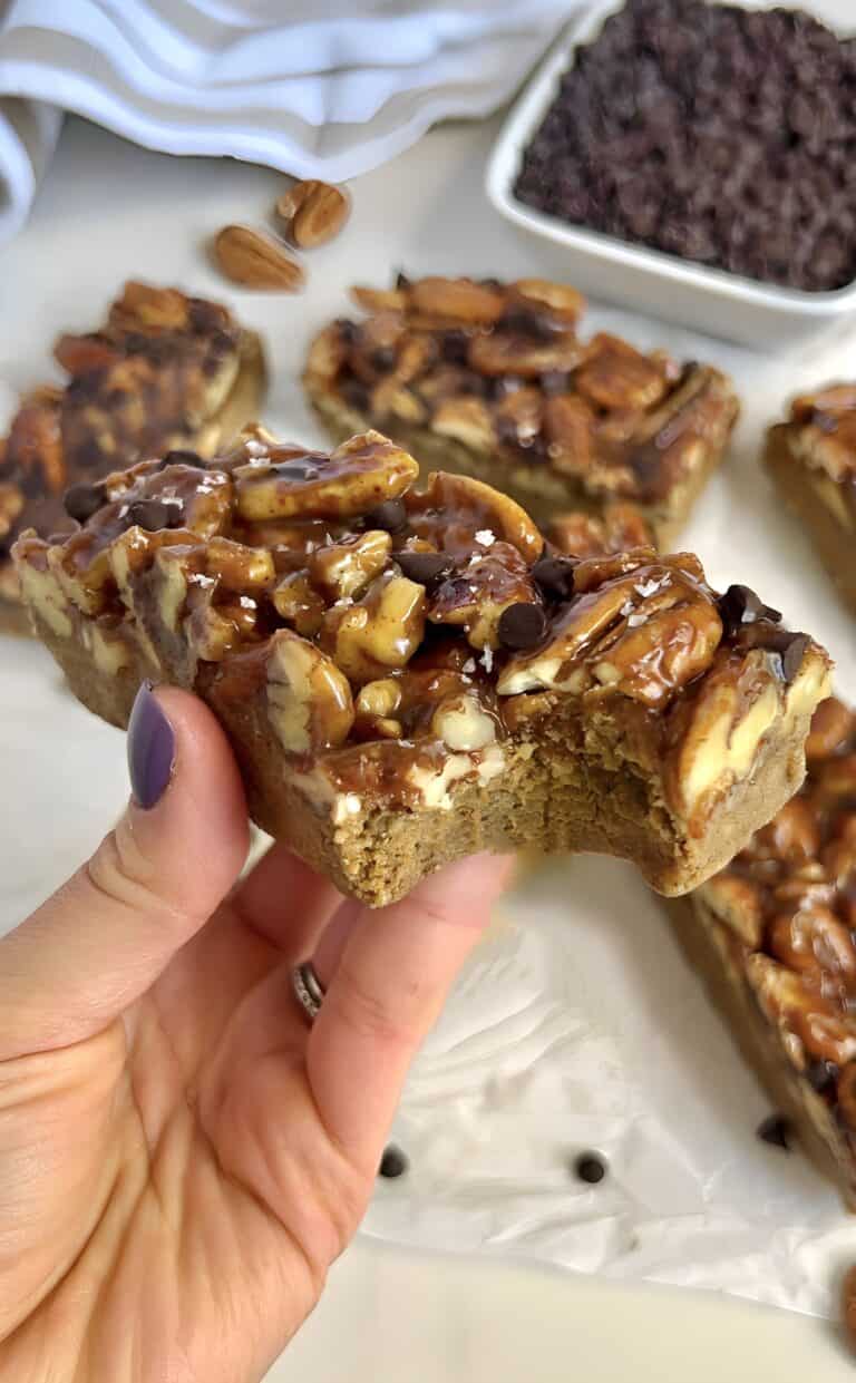 Pecan Pie Protein Bars
