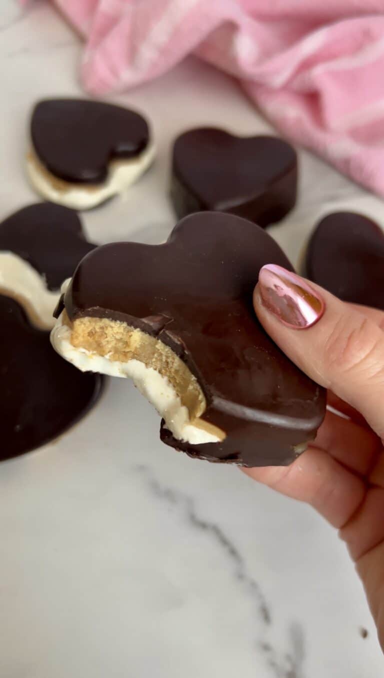 Valentine’s Reese’s S’mores Hearts