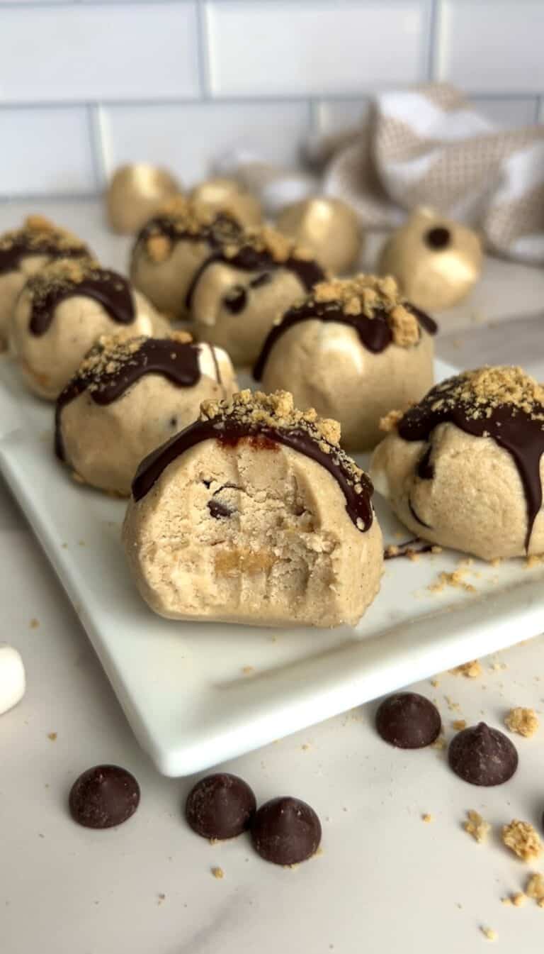 S’mores Protein Bites