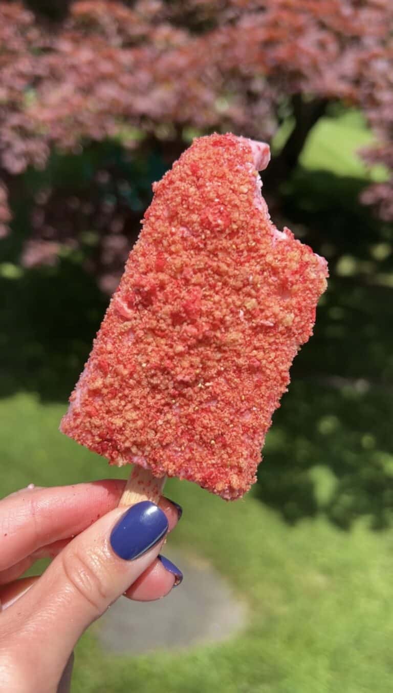 Strawberry Shortcake Popsicles