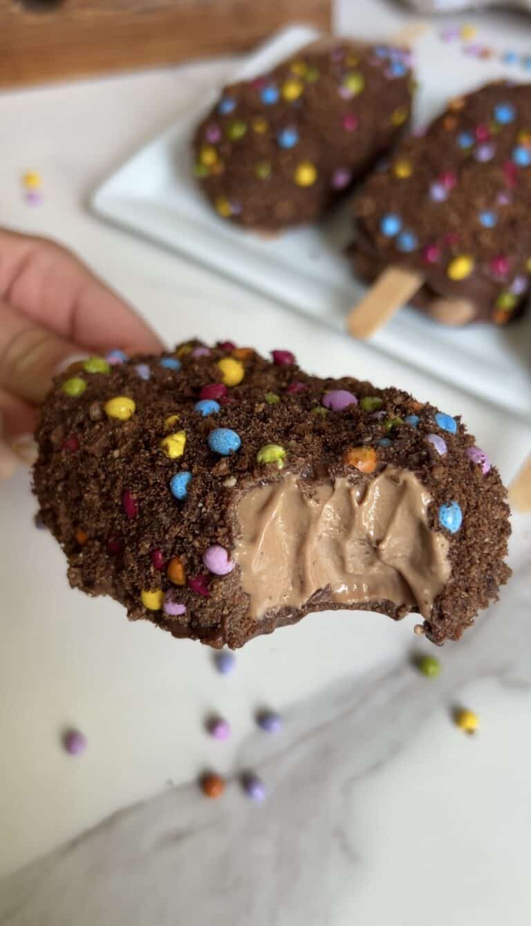 Cosmic Brownie Protein Popsicles