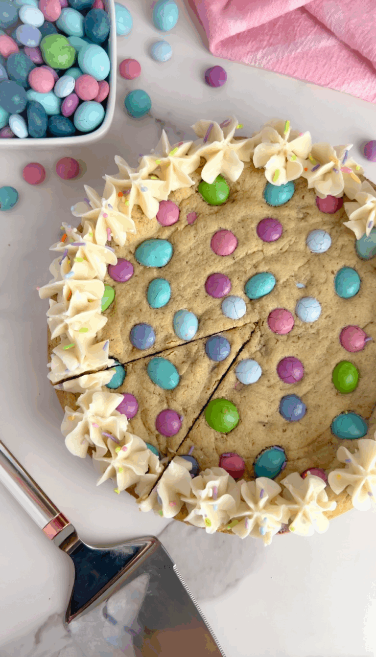 Easter Vegan Cookie Cake (Gluten‑Free, Dairy‑Free & Refined‑Sugar‑Free)