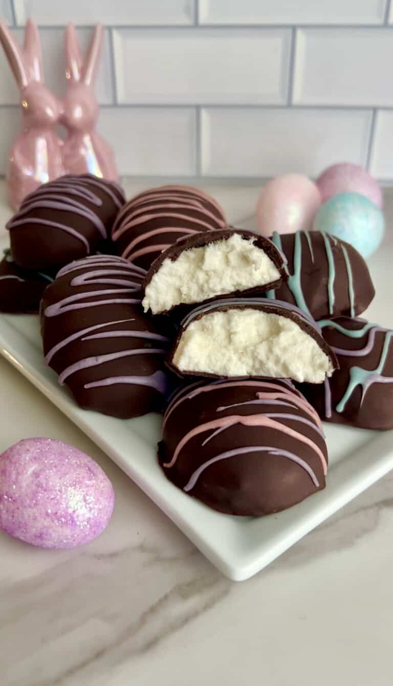 Sugar‑Free Marshmallow Eggs (Gluten‑Free, Dairy‑Free, Corn‑Syrup‑Free!)