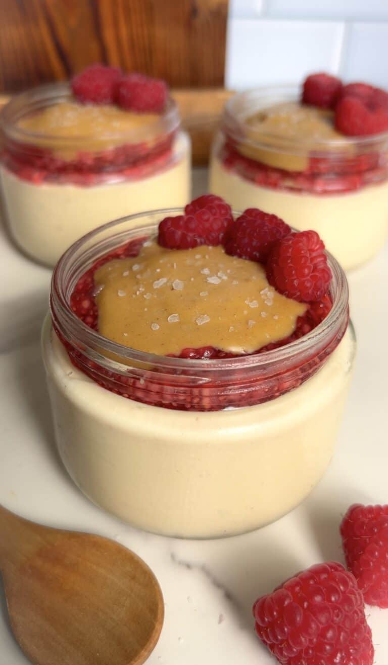 Peanut Butter & Jelly Protein Mousse