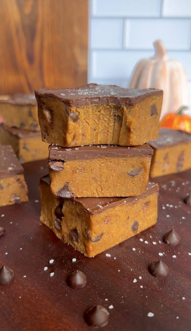 Pumpkin Chocolate Chip Protein Bars