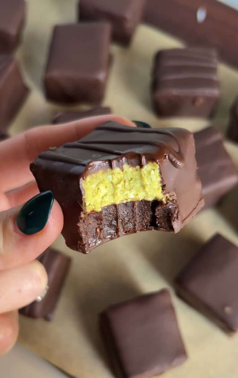 Matcha Coconut Brownie Bars