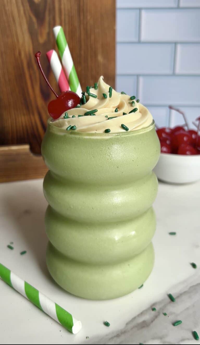 Healthy Matcha Shamrock Shake