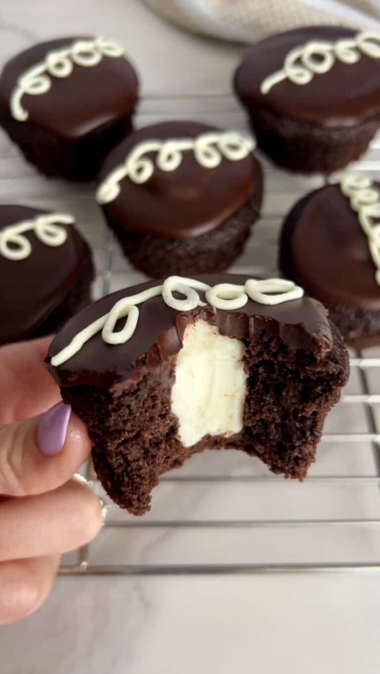 Healthy Copycat Hostess Cupcakes (Gluten-Free, Dairy-Free, & Refined Sugar-Free)