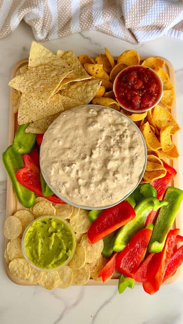High Protein Queso Dip – Healthy 10 Minute Recipe