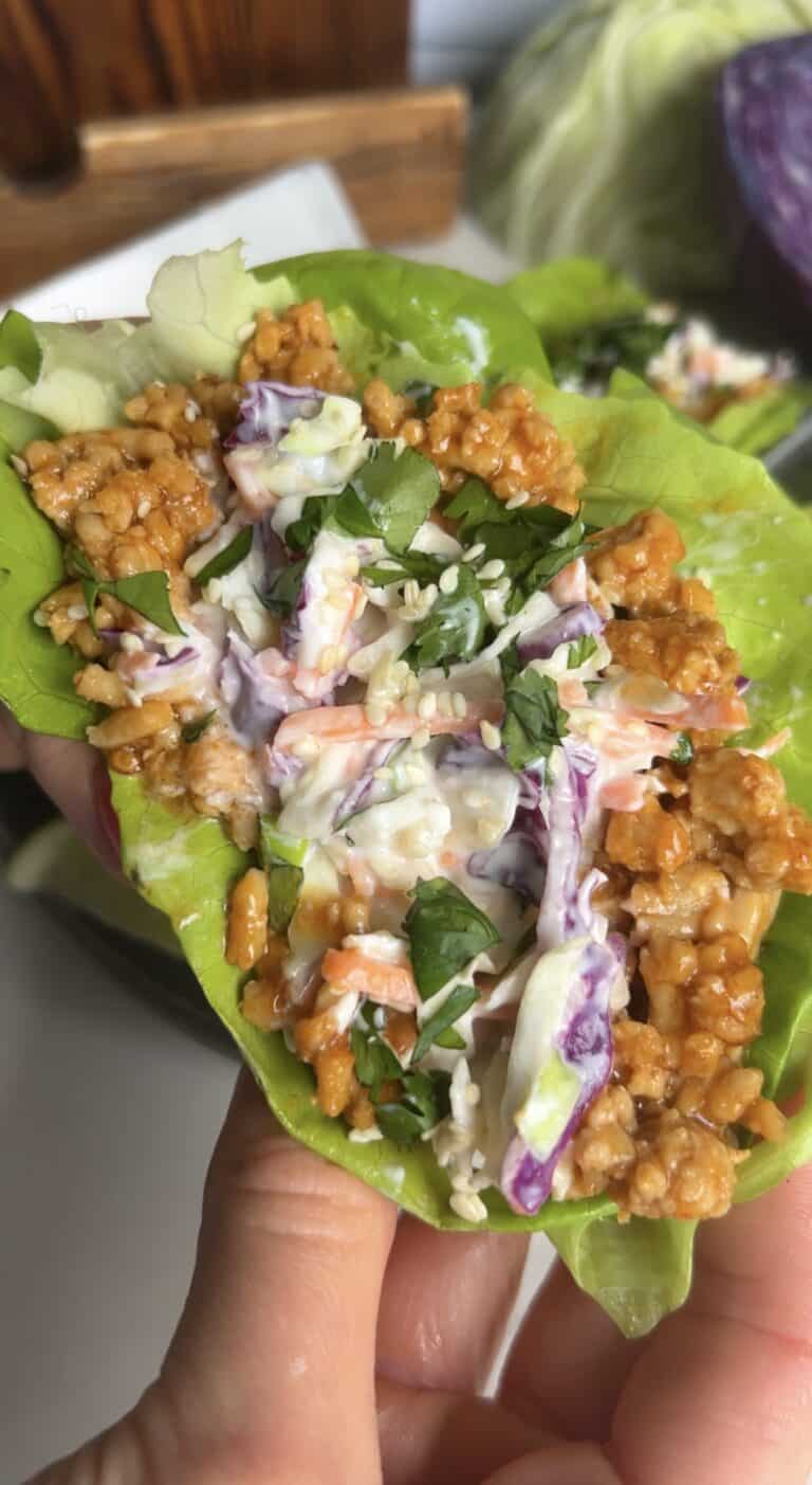 Sweet Chili Chicken Lettuce Cups (High‑Protein, 15‑Minute Dinner)