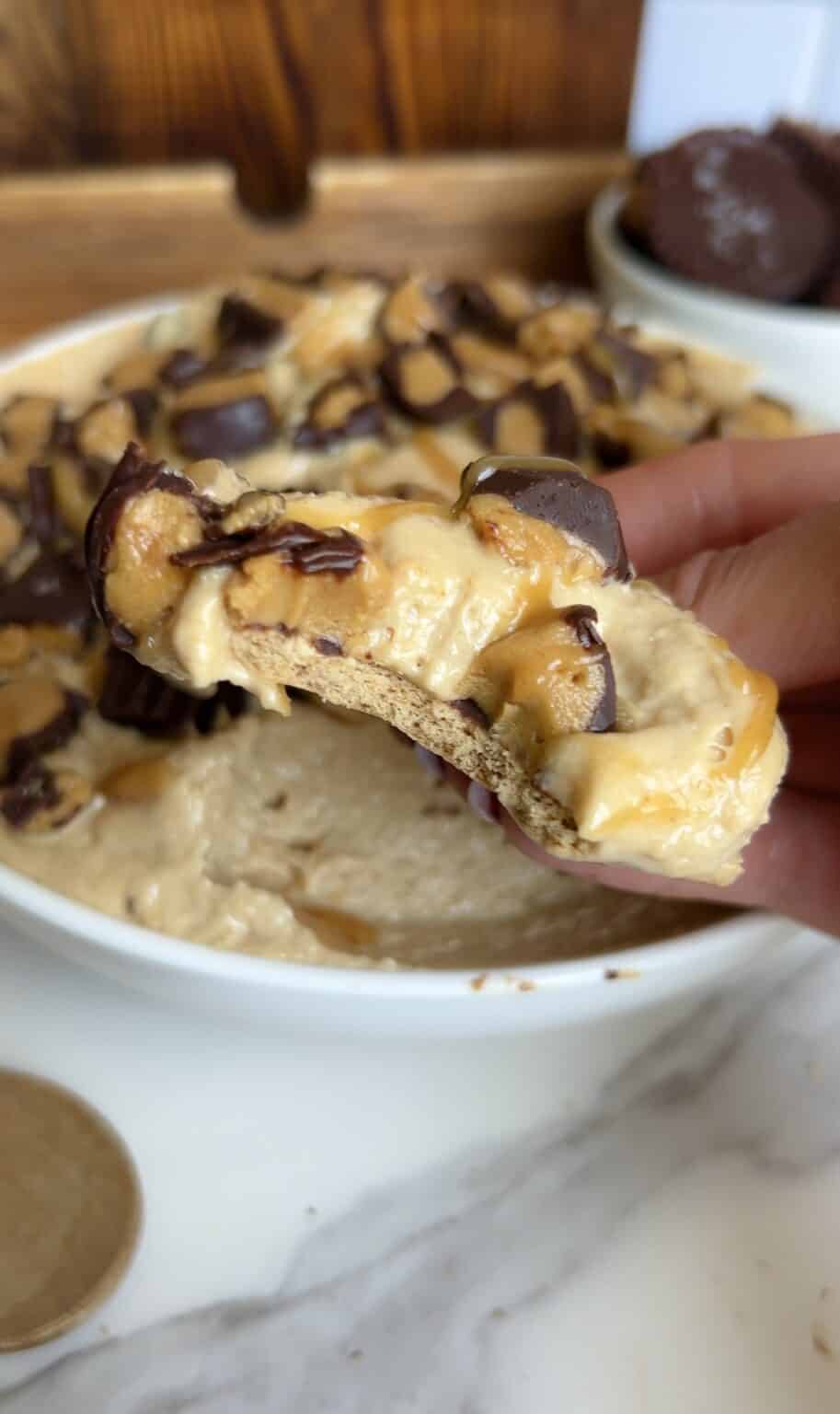 Peanut Butter Cup Dessert Dip (High‑Protein)